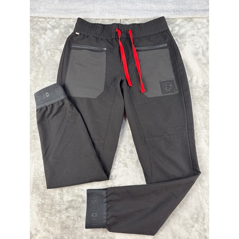 FIGS Scrub Pants Womens XS Star Wars Galactic Empire Black Jogger EUC